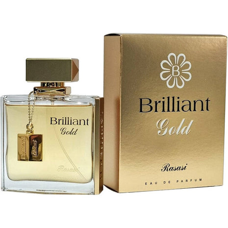 BRILLIANT GOLD 3.3 FL. OZ EDP SPRAY BY  RASASI