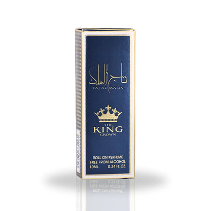 Ard Al Zaafaran Taj Al Malik Roll-On Perfume Oil CPO 10ml x 12 Pack | Long Lasting Arabic Attar Unisex Mini Perfume Oil For Men & Women Travel Size Set