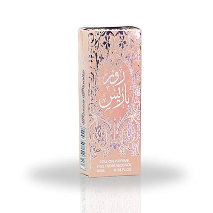 Ard Al Zaafaran Rose Paris Roll-On Perfume Oil 10ml x 12 Pack | Fresh Rose Floral Long Lasting Arabic Attar Unisex Non-Alcohol Fragrance Travel Size Set