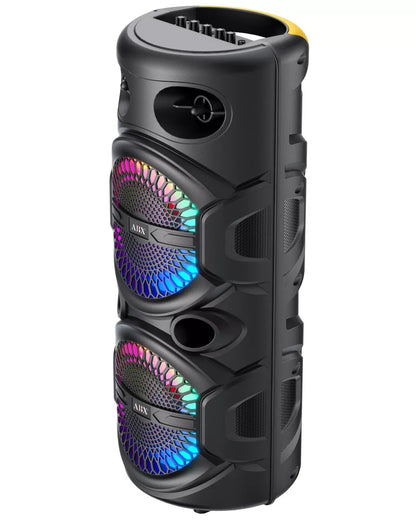 Audiobox Dual 8" Lightweight Party Speaker with Wired Microphone