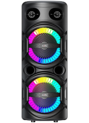 Audiobox Dual 8" Lightweight Party Speaker with Wired Microphone