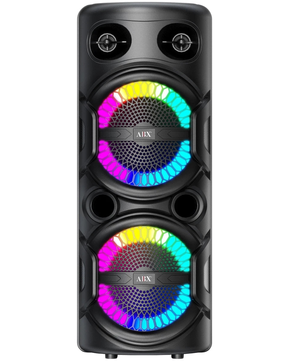 Audiobox Dual 8" Lightweight Party Speaker with Wired Microphone