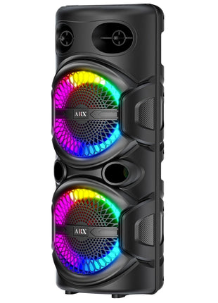 Audiobox Dual 8" Lightweight Party Speaker with Wired Microphone