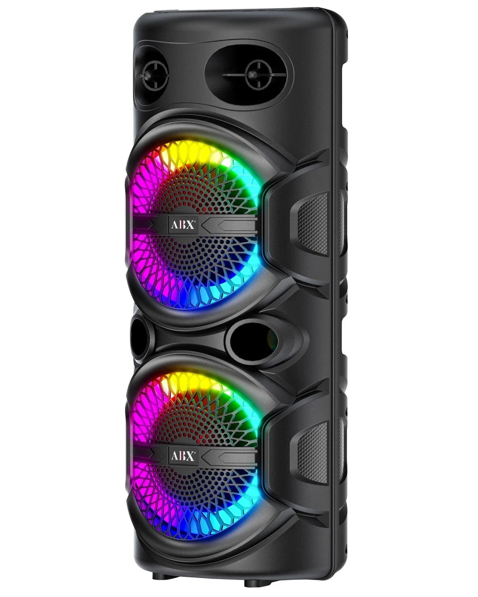 Audiobox Dual 8" Lightweight Party Speaker with Wired Microphone