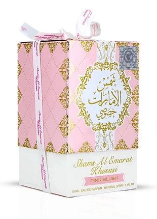 SHAMS AL EMARAT KHUSUSI PINK BLUSH 3.4  FL. OZ EDP SPRAY BY ARD AL ZAAFARAN