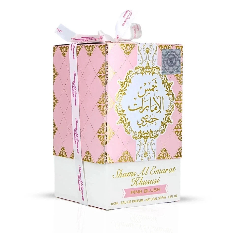SHAMS AL EMARAT KHUSUSI PINK BLUSH 3.4  FL. OZ EDP SPRAY BY ARD AL ZAAFARAN