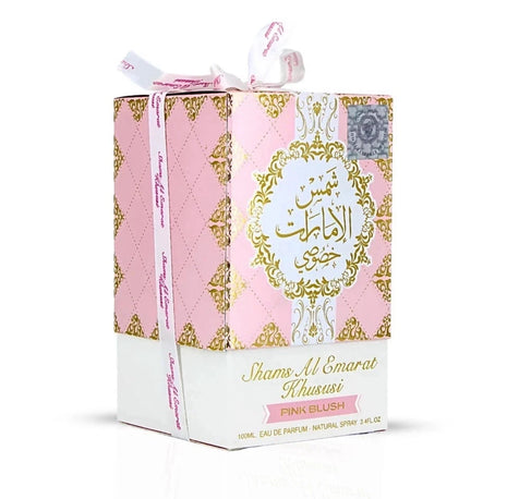 SHAMS AL EMARAT KHUSUSI PINK BLUSH 3.4  FL. OZ EDP SPRAY BY ARD AL ZAAFARAN