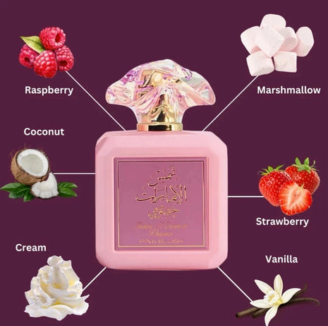 SHAMS AL EMARAT KHUSUSI PINK BLUSH 3.4  FL. OZ EDP SPRAY BY ARD AL ZAAFARAN